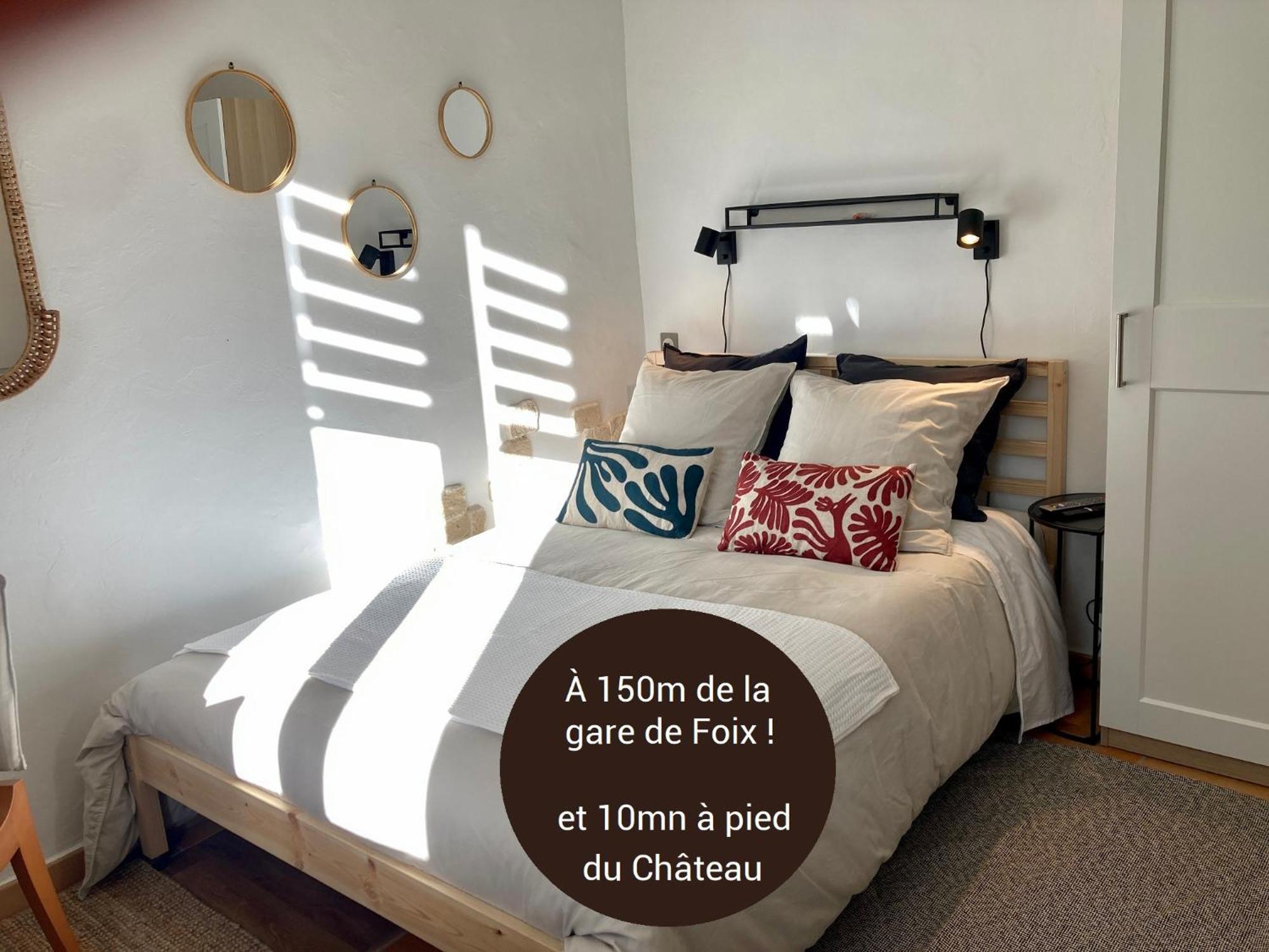 Aux 4 Logis Appart-Hotel - Studio Le Terra - Petit Dejeuner Inclus 1Ere Nuit Foix Buitenkant foto